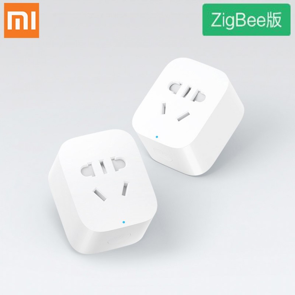 Xiaomi ZigBee Smart Socket Mi Zigbee WiFi APP Wireless Control Switches EU US AU Timer Plug Power Charger Android IOS