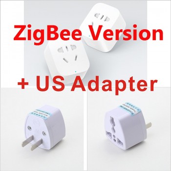 Xiaomi ZigBee Smart Socket Mi Zigbee WiFi APP Wireless Control Switches EU US AU Timer Plug Power Charger Android IOS