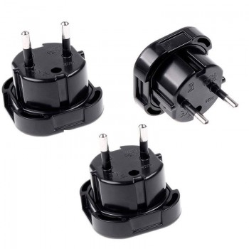 Onsale 1pc Portable Travel UK to EU Euro Plug Adapter AC 240V Power Charger Adapter Converter Socket Black