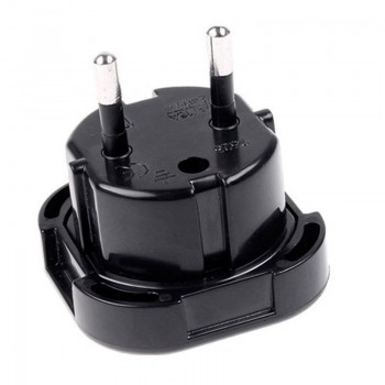 Onsale 1pc Portable Travel UK to EU Euro Plug Adapter AC 240V Power Charger Adapter Converter Socket Black