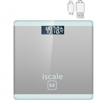 LCD Display Floor Scales 180kg/50g Smart Bathroom Personal Floor Body Scale Electronic Scales Household Digital Weight Scale