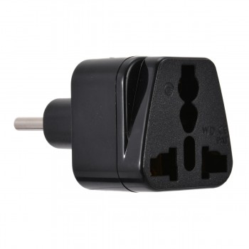 Mayitr Electric Plug Universal Travel Socket 1 to 2 UK/US/EU/AU Outlet to EU/Brazil/Israel Splitter Plug Adapter Charger