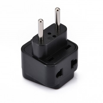 Mayitr Electric Plug Universal Travel Socket 1 to 2 UK/US/EU/AU Outlet to EU/Brazil/Israel Splitter Plug Adapter Charger