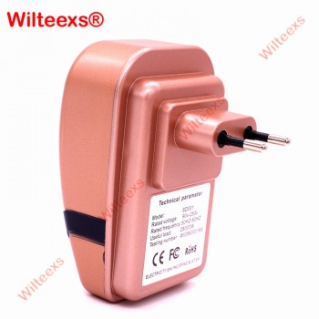 WILTEEXS Electricity Saving Box 90V-240V Electric Energy Power Saver Power Factor Saver Device up to 30% Smart EU/UK/US Plug