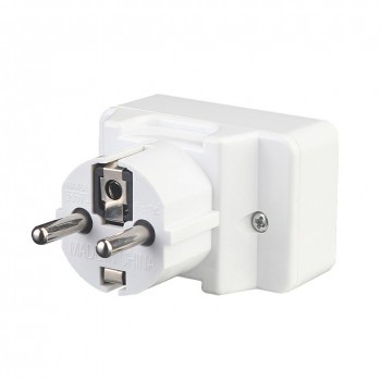 Universal Electric Plug With On/Off Switch International Travel Charger Power Socket Adapter EU GDeals
