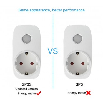 Broadlink SP3S WiFi Smart Socket US EU Power Plug for Alexa Google Home APP Remote Control Outlet Smart Home Automation PK SP3