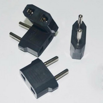 US to EU AC Power Plug Travel Converter Adapter Household Plugs