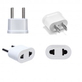 US To EU European Plug Adapter EU To US American AC Travel Power Adapter Converter  Electrical Power Charger Sockets Outlet