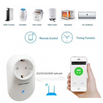 ORvibo Smart Home WIFI Timer Smart Socket Plug S25 EU Smart Home Automation APP Control Switch for iphone Android 2pcs/lot
