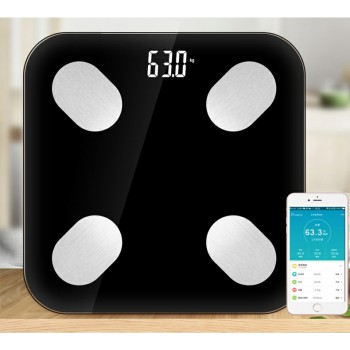 Hot Smart Bathroom Weight Scale Floor Body Fat Weighting Scale Body Balance De precision Bluetooth Scale Cloud Storage kg lb st