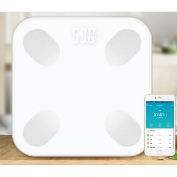 Hot Smart Bathroom Weight Scale Floor Body Fat Weighting Scale Body Balance De precision Bluetooth Scale Cloud Storage kg lb st