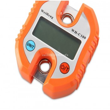 50pcs 150kg Portable Digital Hanging Scales Fishing Balance Weight Scale Hook Electronic Crane Balance Weight Scales Wholesale