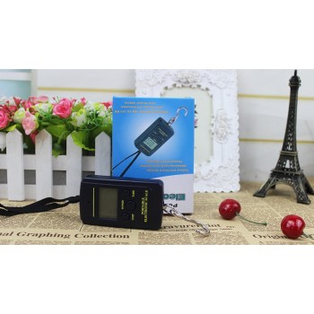 1000pcs 40kg*10g houshold  Hanging Handheld scale Portable Digital Electronic Scale Weight Backlight LCD Display Scales