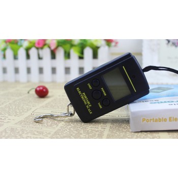 1000pcs 40kg*10g houshold  Hanging Handheld scale Portable Digital Electronic Scale Weight Backlight LCD Display Scales