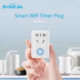 2pcs Original Broadlink SP Mini3 Control Mini 3 Wireless Smart Plug Socket Wifi Remote Control New Design Smart Home Automation