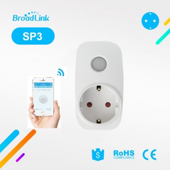Broadlink SP3 Contros CC EU Plug Wireless Smart Power Supply Socket 16A Timer Plug Wifi Remote Control Smart Home IOS Android