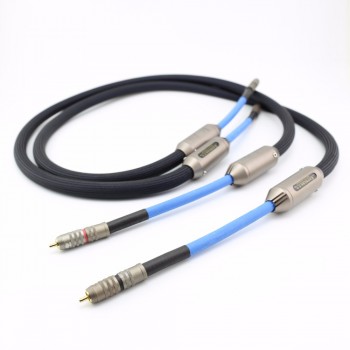 Free shipping SILTECH Empress Double Crown RCA Interconnect Audio Cable with box audio interconnect cable