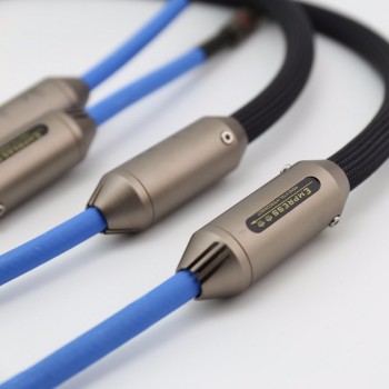 Free shipping SILTECH Empress Double Crown RCA Interconnect Audio Cable with box audio interconnect cable