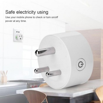 Smart Mobile Phone Timing Switch Socket Wifi Remote Control Intelligent Home India South African Plug Standard