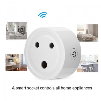 Smart Mobile Phone Timing Switch Socket Wifi Remote Control Intelligent Home India South African Plug Standard