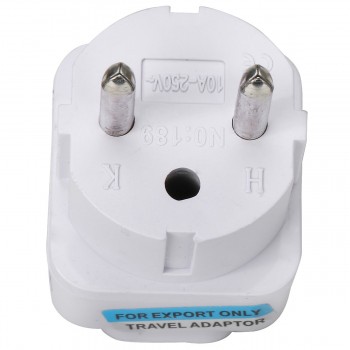 Mayitr 1pc UK US AU to EU European Charger Portable Travel Power Socket Plug Adapter Converter
