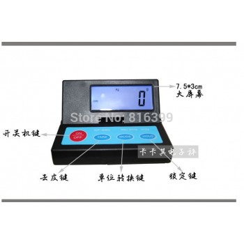 free shipping  50kg 2g electronic platform scale parcel scales high precision electronic scales express scale