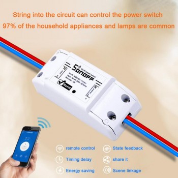 10A/2200W Wireless Switch Remote Controller Universal Smart Home Automation Module Timer DIY Wifi Switch D.4h