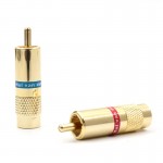 Free shipping 4pcs Van den Hul C-8.4 RCA Plugs Audio RCA jack with diy VDH RCA cable