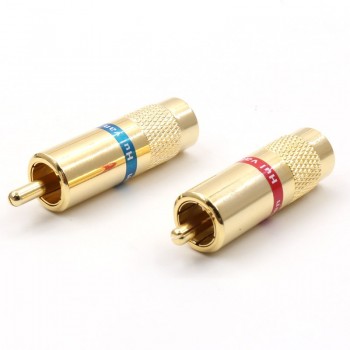 Free shipping 4pcs Van den Hul C-8.4 RCA Plugs Audio RCA jack with diy VDH RCA cable