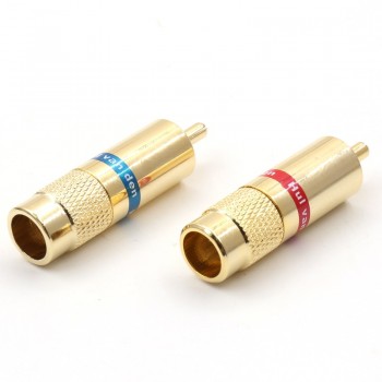 Free shipping 4pcs Van den Hul C-8.4 RCA Plugs Audio RCA jack with diy VDH RCA cable