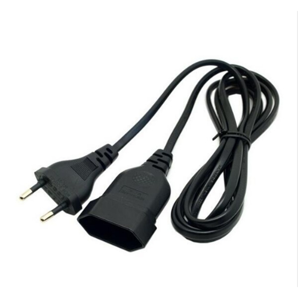 2018 European EU 2 Prong VDE Male to Female Power Extension Cord Cable for PC Computer PDU UPS 0.5M/1M/2M/3M/4M/5M