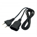 2018 European EU 2 Prong VDE Male to Female Power Extension Cord Cable for PC Computer PDU UPS 0.5M/1M/2M/3M/4M/5M