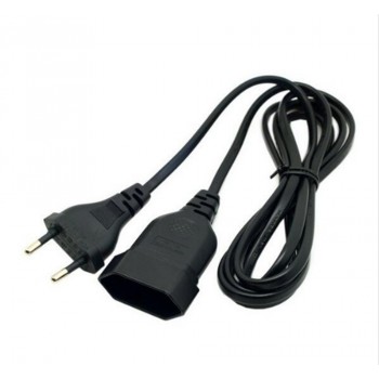 2018 European EU 2 Prong VDE Male to Female Power Extension Cord Cable for PC Computer PDU UPS 0.5M/1M/2M/3M/4M/5M