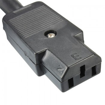 New Wholesale Price Black IEC 320 C13 Female Plug Rewirable Power Connector 3pin Socket 10A /250V