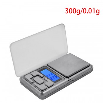 300g x 0.01g Silver Scale Jewelry 0.01 Mini Precision Digital Scales for Gold Bijoux Sterling Weight Electronic Scales
