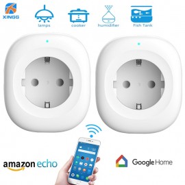 Wi-Fi WiFi Smart Power Electrical Plug Socket Outlet W/ Energy Monitor For Amazon Alexa Echo Google Assistant Homekit Mini IFTTT