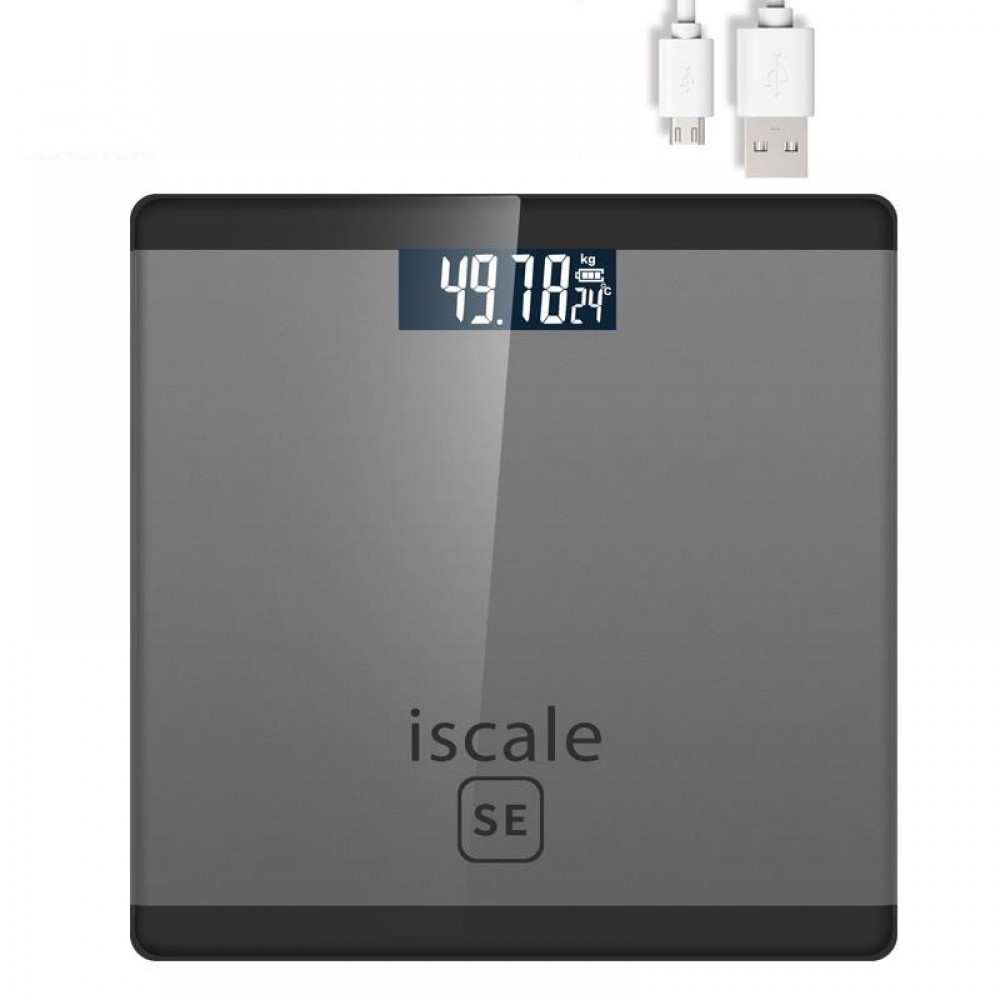 Max 180kg Iscale SE Bathroom Floor No Body Fat Scale Household Smart Electronic Digital Weight Scale Health LCD Backlight Scale