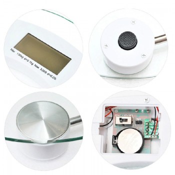 New Digital LCD Electronic Glass Bathroom Weighing Scales Weight Loss Bath Health Dropshipping mesure de poids corporel Hot