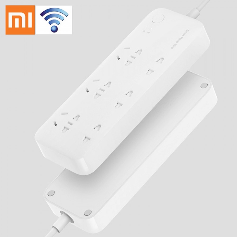 APP Control Original Xiaomi Smart Power Strip Intelligent 6 Ports WiFi Wireless Remote Power on/off with phone