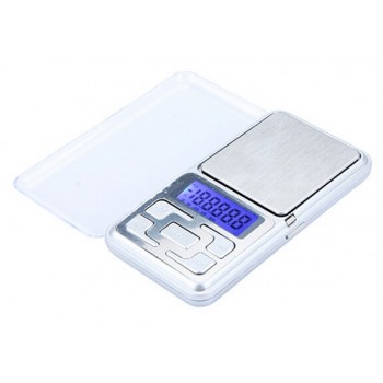 Fashion Hot 500g/0.1g Mini Electronic Digital Pocket Scale Jewelry Weighing Balance Counting Function Blue LCD g/tl/oz/ct