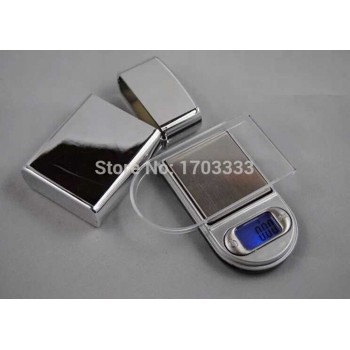 100g x 0.01g Mini Pocket Digital Scale Lighter Style Protection Case Portable Jewelry Scales LCD Display CT GN G OZ DWT Units