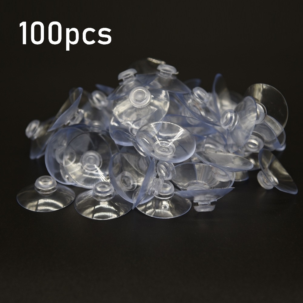 Wholesale 100pcs/lot High-end Sucker Suction Cups For Window Glass Tiles Transparent Mushroom head Suckers Cup 30amp;40mm