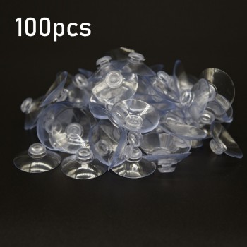 Wholesale 100pcs/lot High-end Sucker Suction Cups For Window Glass Tiles Transparent Mushroom head Suckers Cup 30amp;40mm