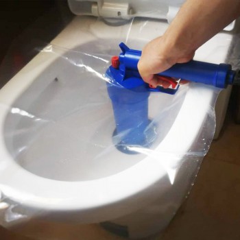 Air Pressure Type Toilet Plunger High Pressure Air Blaster Pipeline Cleaning Tool Sewer Drain Toilet Water Tank Pipe Dredge