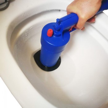 Air Pressure Type Toilet Plunger High Pressure Air Blaster Pipeline Cleaning Tool Sewer Drain Toilet Water Tank Pipe Dredge