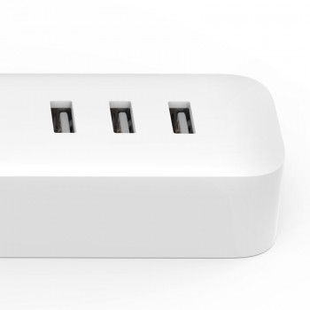 New Arrival Xiaomi Qingmi Mi Smart Home Power Strip Electrical Socket Wifi App Wireless Remote Control 3 Ports 3 USB Outlet Plug