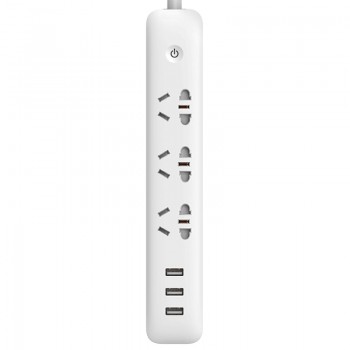 New Arrival Xiaomi Qingmi Mi Smart Home Power Strip Electrical Socket Wifi App Wireless Remote Control 3 Ports 3 USB Outlet Plug