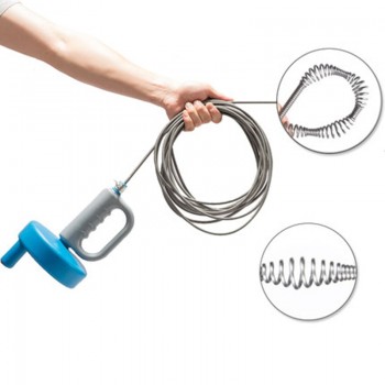 10M Powerful sink drain cleaner Toilet dredger Sewer Blockage Hand Tool Pipe Dredger Home Cleaning Clogs