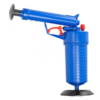 High Pressure Waterway Pipe Dredger Air Drain Blaster Pressure Pump Cleaner Home Unclogs Toilet Hand Powered Plunger Set