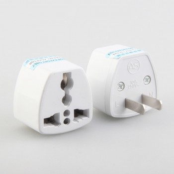 2017 New Arrival US/AU/UK/EU Plug to US Plug Home Travel Adapter Power Converter Wall Plug Adaptor White